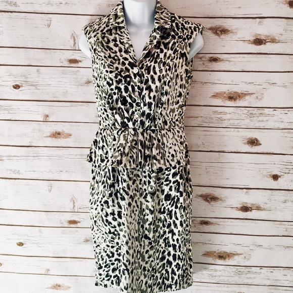 Marvin Richards Peplum Dress Size 4 - Picture 3 of 9